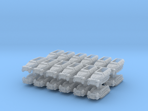 Sdkfz 251/1 D (x24) 1/700 in Clear Ultra Fine Detail Plastic