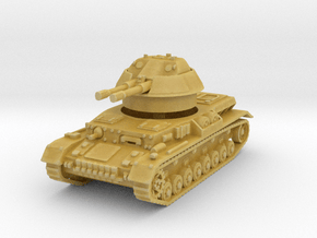 Flakpanzer IV Kugelblitz 1/100 in Tan Fine Detail Plastic