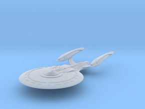Vesta Class Battleship  10.7" in Clear Ultra Fine Detail Plastic