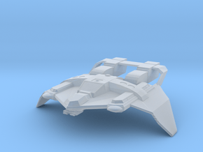 Federation Tactical Fighter in Clear Ultra Fine Detail Plastic