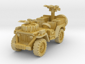 SAS Jeep Europe 1/160 in Tan Fine Detail Plastic