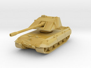 E-100 Ausf D 1/220 in Tan Fine Detail Plastic