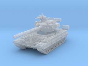 T-80BK 1/100 in Clear Ultra Fine Detail Plastic