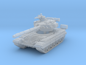 T-80BK 1/87 in Clear Ultra Fine Detail Plastic