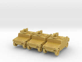 Humvee TOW M966 (x3) 1/285 in Tan Fine Detail Plastic