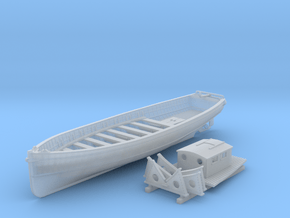 1/200 Royal Navy 45ft Motor Launch x1 in Clear Ultra Fine Detail Plastic
