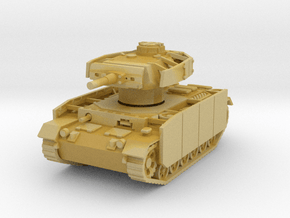 Panzer III J (Schurzen) 1/100 in Tan Fine Detail Plastic