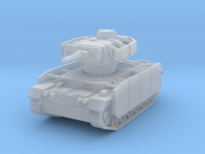 Panzer III J (Schurzen) 1/76 in Clear Ultra Fine Detail Plastic