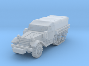 M5 Half-Track (covered) 1/87 in Clear Ultra Fine Detail Plastic