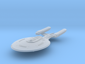 Folorida Class VI C Refit  BattleCruiser in Clear Ultra Fine Detail Plastic