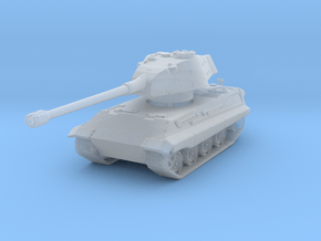 E-75 Ausf D (with muzzle) 1/144 in Clear Ultra Fine Detail Plastic