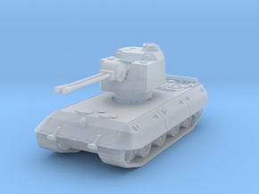 Flakpanzer E-100 55mm 1/100 in Clear Ultra Fine Detail Plastic