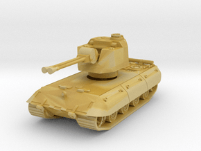 Flakpanzer E-100 55mm 1/200 in Tan Fine Detail Plastic