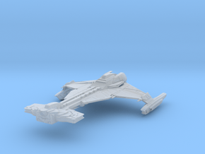 Klingon D34  BattleCruiser in Clear Ultra Fine Detail Plastic