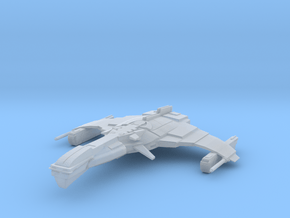 Romulan FireWind Class  WarDestroyer in Clear Ultra Fine Detail Plastic