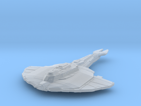 Cardassian Vetar Class  BattleCruiser in Clear Ultra Fine Detail Plastic