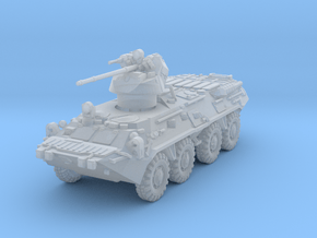 BTR-80A (late) 1/87 in Clear Ultra Fine Detail Plastic