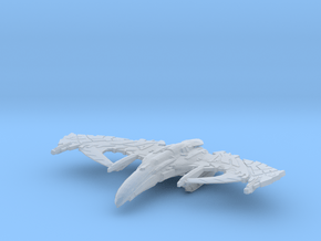 Romulan Cordel Class  WarBird in Clear Ultra Fine Detail Plastic