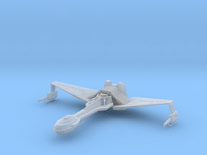 TOS Klingon BOP  V2 wings up in Clear Ultra Fine Detail Plastic