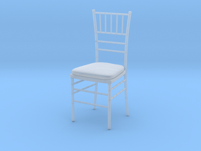 Chiavari Chair 1:24 in Clear Ultra Fine Detail Plastic
