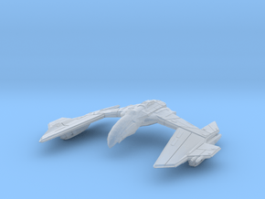 Romulan GunHawk Class A  WarCruiser in Clear Ultra Fine Detail Plastic