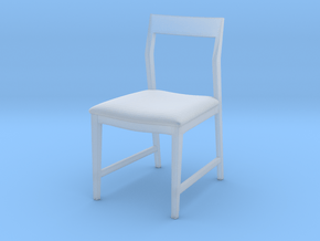 1:48 Danish Modern Chair in Clear Ultra Fine Detail Plastic