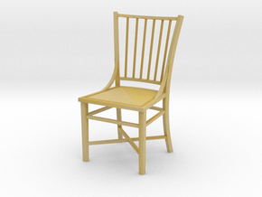 1:24 French Country Chair in Tan Fine Detail Plastic