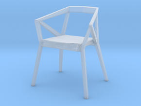 1:48 YY Chair in Clear Ultra Fine Detail Plastic