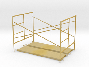 1:24 Assembly Step Frame 60x84x60 in Tan Fine Detail Plastic
