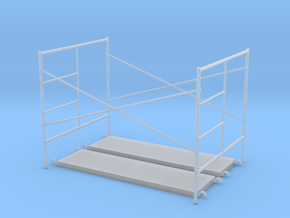 1:24 Assembly Step Frame 60x84x60 in Clear Ultra Fine Detail Plastic