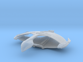 Romulan Verdor WarBird Class  BattleCruiser in Clear Ultra Fine Detail Plastic
