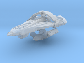 Vulcan Sh'Var class IV  BattleCruiser in Clear Ultra Fine Detail Plastic