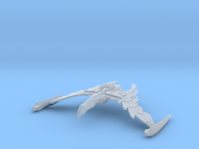 Romulan GreatBird Class  WarBird in Clear Ultra Fine Detail Plastic