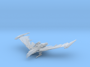Romulan Winged Defender Class  IIIV WarBird in Clear Ultra Fine Detail Plastic