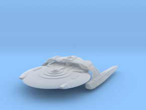Federatoin  SeaHawk Class  BattleCruiser in Clear Ultra Fine Detail Plastic