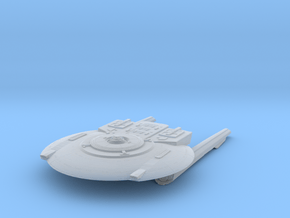 Federation KittyHawk Class III  Cruiser in Clear Ultra Fine Detail Plastic