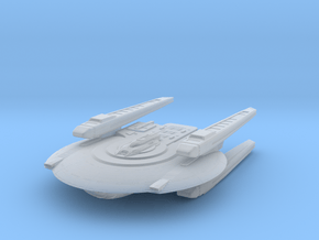 Federation KittyHawk Class VII  HvyCruiser in Clear Ultra Fine Detail Plastic