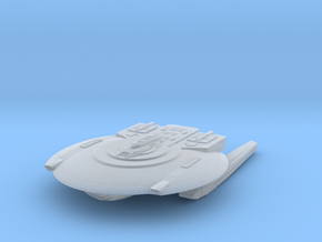 Federation KittyHawk Class VI  Cruiser in Clear Ultra Fine Detail Plastic