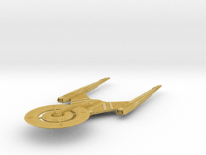 USS Discovery V3  6.2" long in Tan Fine Detail Plastic
