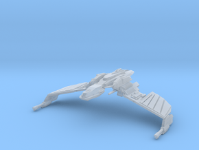 Klingon N''Thak Class  BattleCruiser in Clear Ultra Fine Detail Plastic