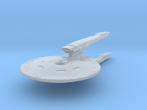 Federation Lion Class  Destroyer in Clear Ultra Fine Detail Plastic