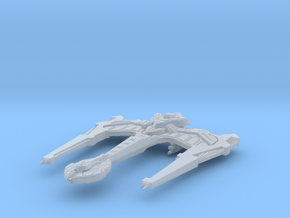 Klingon KaTor Class BattleShip in Clear Ultra Fine Detail Plastic