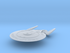 Andromeda class Cruiser 10.8" long in Clear Ultra Fine Detail Plastic