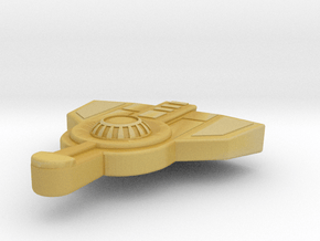 Federation Impulse2 eng 1 1000 scale part in Tan Fine Detail Plastic