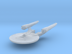 Alt Federation Phobos Class Destoryer small in Clear Ultra Fine Detail Plastic