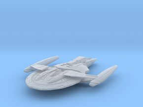 Federation Hood Class V2 parts 9" long in Clear Ultra Fine Detail Plastic