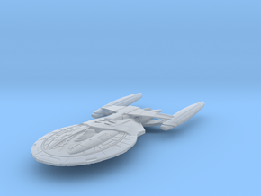 Federation Hood Class V2 9" long in Clear Ultra Fine Detail Plastic