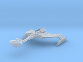 Klingon D4 Cruiser 8.6" long 1/1000 scale in Clear Ultra Fine Detail Plastic