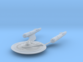 Discovery time line USS Franklin in Clear Ultra Fine Detail Plastic
