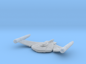 Romulan WarBird refit V3 in Clear Ultra Fine Detail Plastic